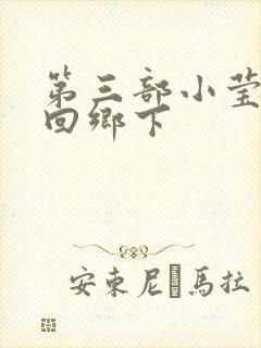 第三部小莹乱翁回乡下