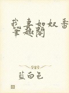 我妻如奴番外篇笔趣阁