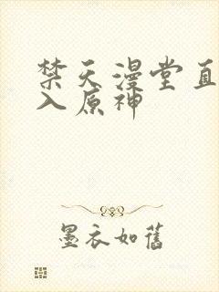 禁天漫堂直接进入原神