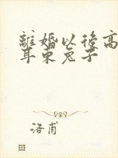 离婚以后高干 耳东兔子