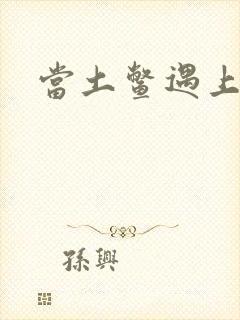 当土鳖遇上海龟