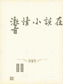 激情小说在线观看