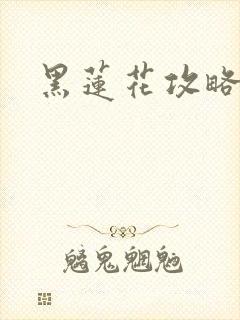 黑莲花攻略手册