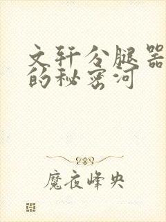 文轩分腿器河马的秘密河