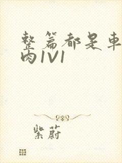 整篇都是车的多肉1V1