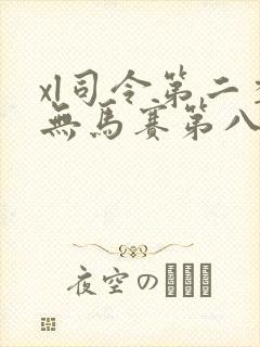 xl司令第二季无马赛第八集