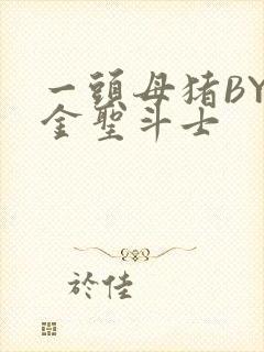 一头母猪BY黄金圣斗士