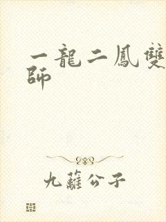 一龙二凤双飞老师
