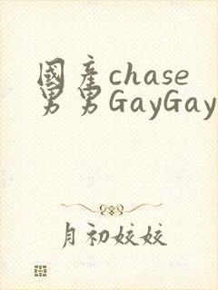 国产chase男男GayGay