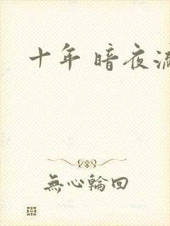 十年 暗夜流光