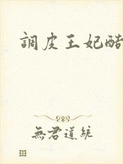 调皮王妃酷王爷