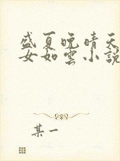 盛夏晚晴天之美女如云小说