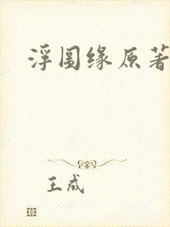 浮图缘原著小说