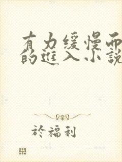 有力缓慢而坚定的进入小说