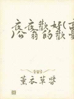 夜夜欢好(高h)公翁的欢爱h