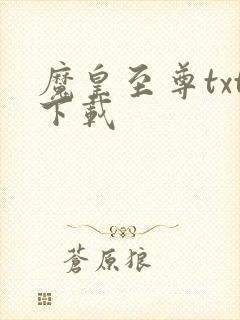 魔皇至尊txt下载