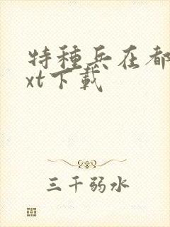 特种兵在都市txt下载