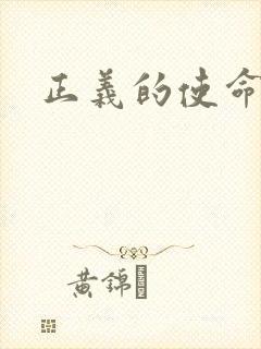 正义的使命小说