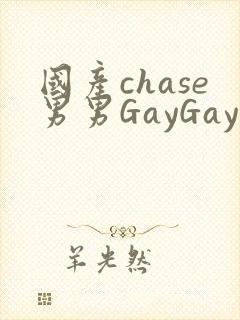 国产chase男男GayGay