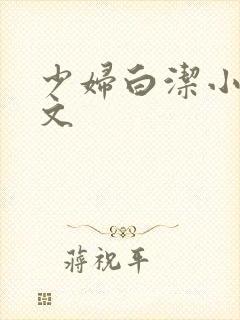 少妇白洁小说全文