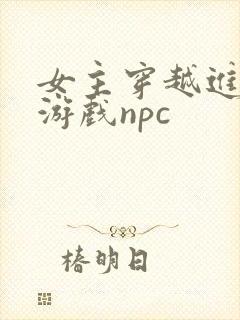 女主穿越进18游戏npc