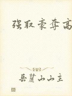 强取豪夺高干文