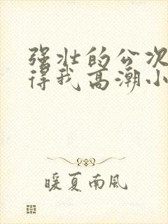 强壮的公次次弄得我高潮小说