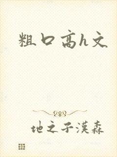 粗口高h文