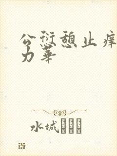 公愆憩止痒古悦力华