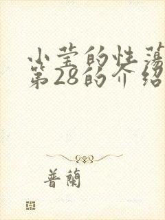 小莹的性荡生活第28的介绍