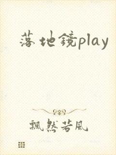 落地镜play