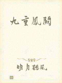 九重凤阙封面