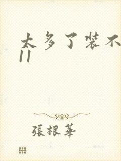 太多了装不下H11