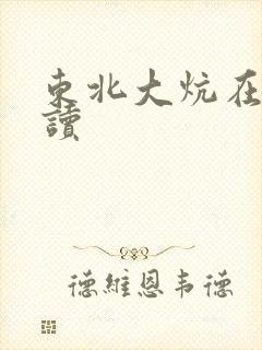 东北大炕在线阅读