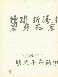 糟蹋 折腾 撕裂 疼 死 哀求