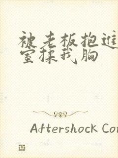 被老板抱进办公室揉我胸