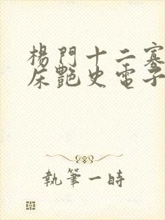 杨门十二寡妇肉床艳史电子书