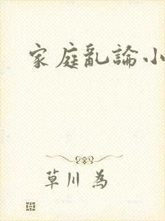 家庭乱论小说