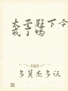 太子殿下今天破戒了吗