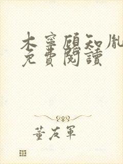 木宁顾知胤小说免费阅读