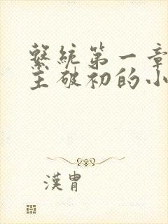 系统第一章给宿主破初的小说