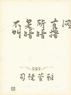 不是所有网站都叫暗暗撸