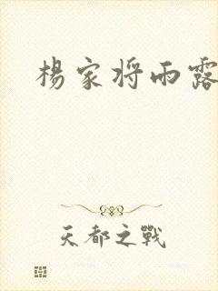 杨家将雨露均沾