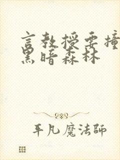 言教授要撞坏了黑暗森林