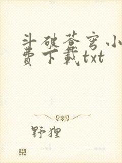 斗破苍穹小说免费下载txt