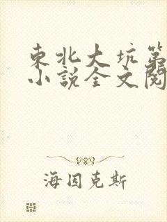 东北大坑第二部小说全文阅读