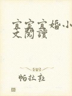 宜室宜婚小说全文阅读