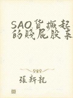 SAO货撅起你的贱屁股来