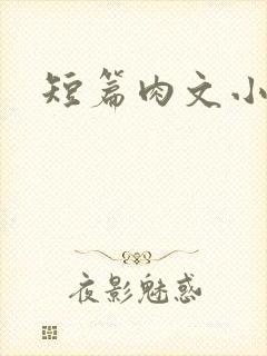 短篇肉文小说