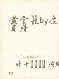 黄金笼by夜很贫瘠